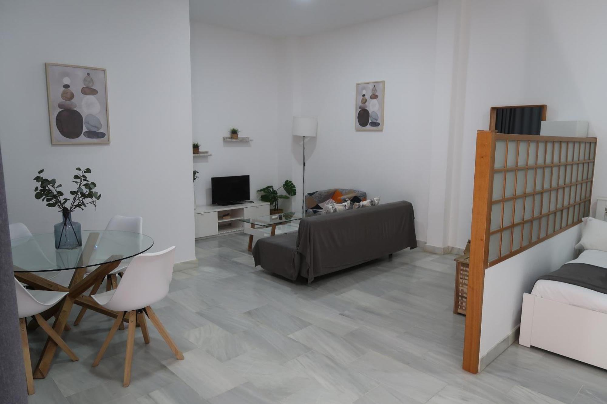 J & E Malaga Center Apartamentos Exteriör bild
